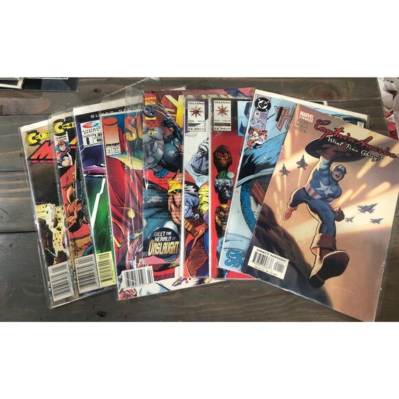 10 Comic Books DC Marvel Valiant Image Continuity Comics Fleetway Quality - Picture 1 of 6